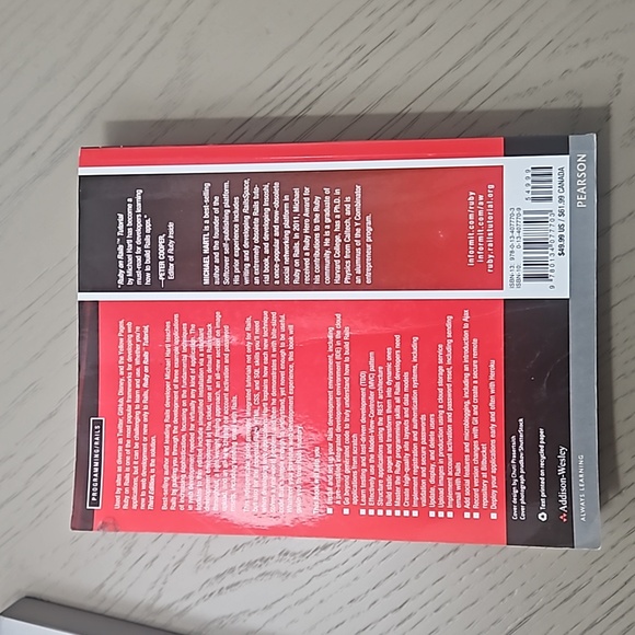 Ruby on Rails tutorial (third edition) book - Picture 3 of 5